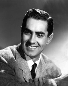 Tyrone Power hairstyle 1940s