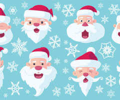 ​Comparing the Most Famous Santa Movie Beards